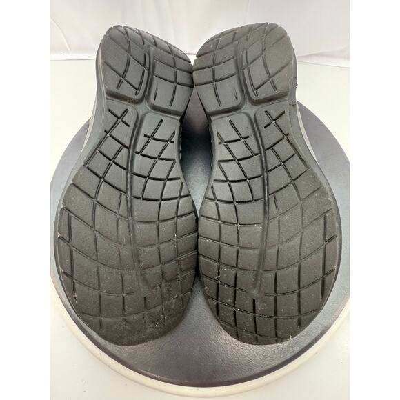 OOFOS OOmg EeZee Womens Sz 11 Black Recovery Comfort Slip On Shoes Lightweight - Picture 9 of 11